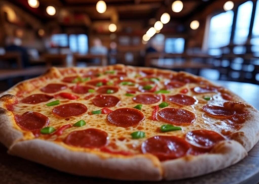 Pizza diavola picante con salami